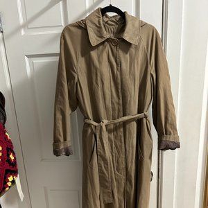 Vintage London Fog Trench with Removable Hood